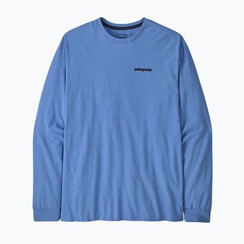Longsleeve męski Patagonia P-6 Logo Responsibili abundant blue