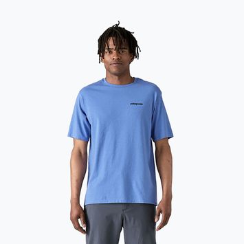 Koszulka męska Patagonia P-6 Logo Responsibili-Tee abundant blue