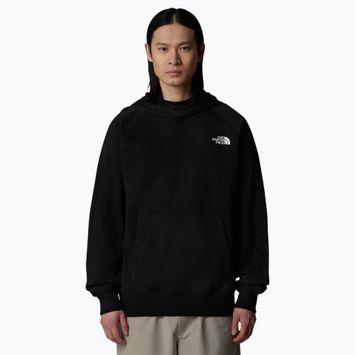 Bluza męska The North Face Raglan Box Nse Hoodie black/ white