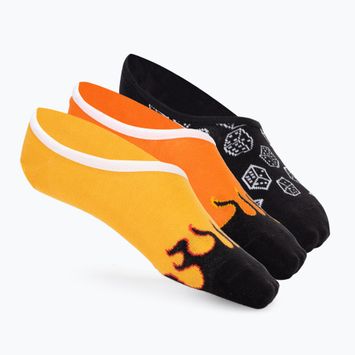 Skarpety damskie Vans Retro V Canoodle 3 pary carnelian