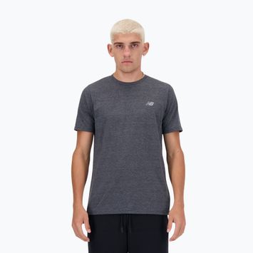 Koszulka męska New Balance Sport Essentials Heathertech black heather