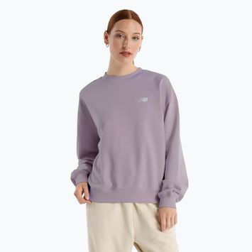 Bluza damska New Balance French Terry Small Logo icewine