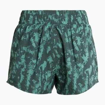 Spodenki damskie Nike One Dri-Fit High-Waisted 3" Brief-Lined vintage green / bicoastal / black