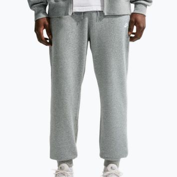Spodnie męskie Nike Club French Terry Joggers dark grey heather/light smoke grey/white