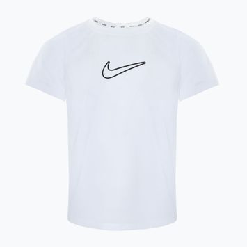 Koszulka dziecięca Nike One Dri-Fit white/black