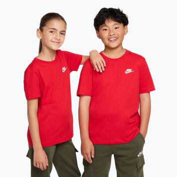 Koszulka dziecięca Nike Sportswear university red