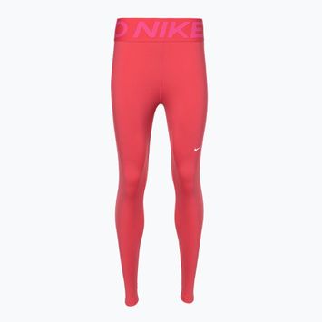 Legginsy treningowe damskie Nike Pro Sculpt aster pink/white