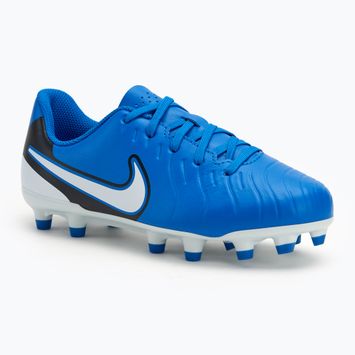 Buty piłkarskie dziecięce Nike Tiempo Legend 10 Club FG/MG soar/white