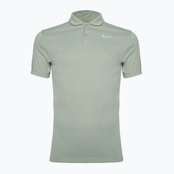 Koszulka tenisowa męska Nike Court Dri-Fit Polo Solid jade horizon/white