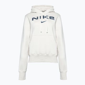 Bluza damska Nike Sportswear Phoenix Fleece HM9751 light orewood brn/white/armory navy