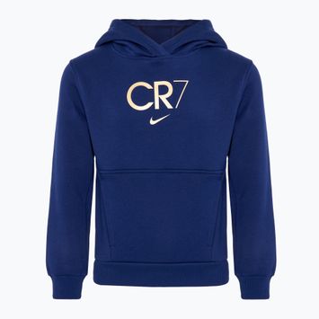 Bluza dziecięca Nike CR7 Club Fleece blue void/metallic gold