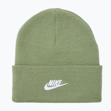 Czapka zimowa dziecięca Nike Peak oil green/white