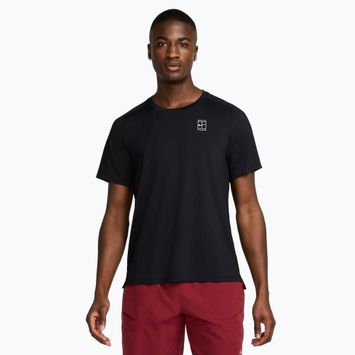 Koszulka tenisowa męska Nike Court Dri-Fit Advantage black/white