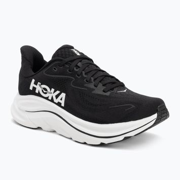 Buty do biegania damskie HOKA Clifton 10 Wide black/white