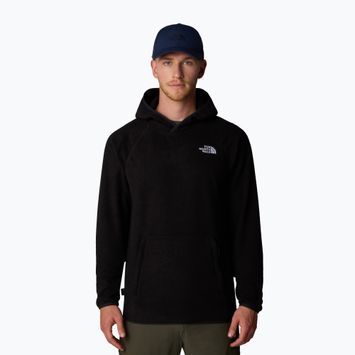 Bluza męska The North Face 100 Glacier Hoodie black/npf