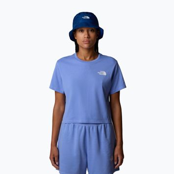 Koszulka damska The North Face Simple Dome Cropped Slim Tee virtual blue