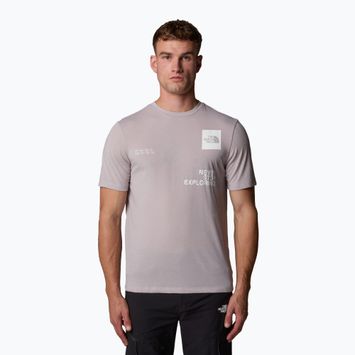 Koszulka męska The North Face Mountain Foundation Coordinates Tee moonstone grey