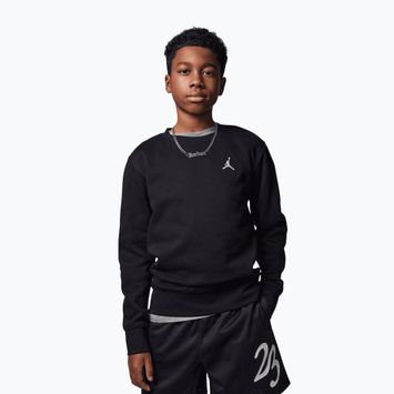 Bluza dziecięca Jordan JDB Brooklyn Fleece Essential Crew black