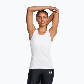Koszulka treningowa damska Under Armour HeatGear Armour Racer white/black