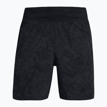 Spodenki do biegania męskie Under Armour Launch Pro 7" Printed black/black/reflective