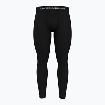 Legginsy treningowe męskie Under Armour Elite CG metallic silver