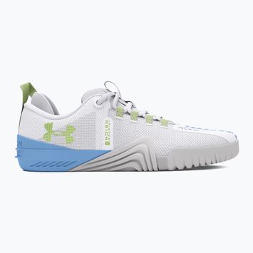 Buty treningowe damskie Under Armour TriBase Reign 6 white/horizon blue/morph green