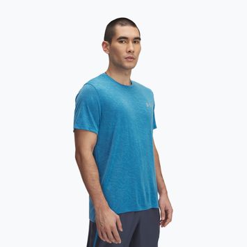 Koszulka do biegania męska Under Armour Launch Camo ether blue/reflective