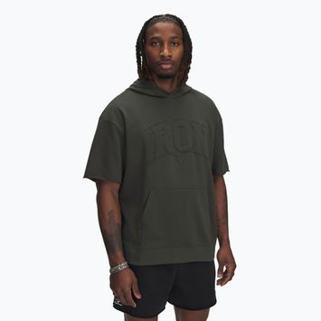 Bluza męska Under Armour Project Rock SS Terry Hoody baroque green/baroque green