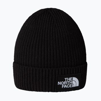 Czapka zimowa dziecięca The North Face Logo Box Cuffed black