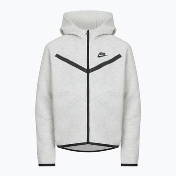 Bluza dziecięca Nike Sportswear Tech Fleece light grey/heather/black/black