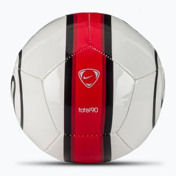 Piłka do piłki nożnej Nike Skills Total 90 white/black/red/black rozmiar 1
