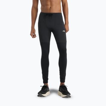 Legginsy do biegania męskie New Balance Sleek Pocket black