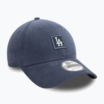 Czapka z daszkiem New Era Cord Patch 9FORTY Los Angeles Dodgers dark blue