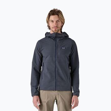 Bluza męska Patagonia R1 TechFace Hoody smolder blue