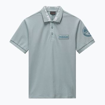 Koszulka polo męska Napapijri E-Amundsen 1 green mil G1X