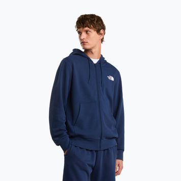 Bluza męska The North Face Simple Dome Light Regular Full Zip Hooded summit navy