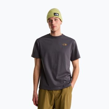 Koszulka męska The North Face Snack Relaxed anthracite grey