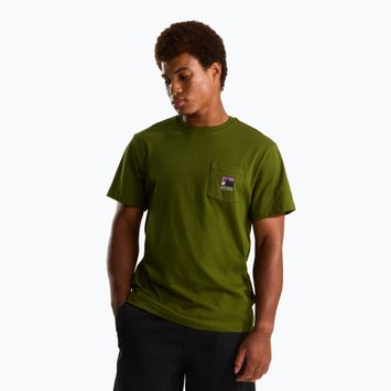 Koszulka męska The North Face Mountain Logo Relaxed woodland green