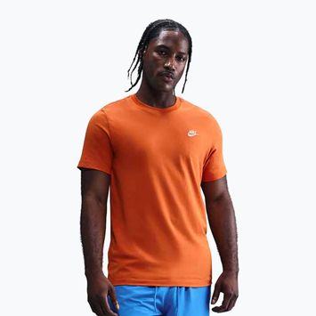 Koszulka męska Nike Sportswear Club campfire orange