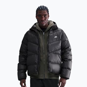 Kurtka puchowa męska Nike Windrunner black/black/white