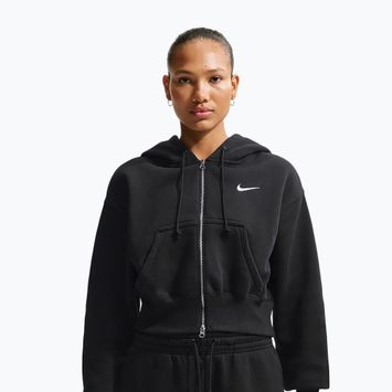 Bluza damska Nike Sportswear Phoenix Fleece Loose Full-Zip black/sail