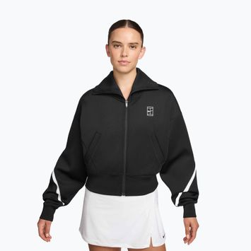 Bluza tenisowa damska Nike Advantage Dri-Fit FZ black/white