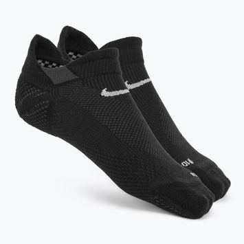 Skarpety Nike Running No-Show Wool black/dark smoke grey/light smoke grey