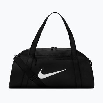 Torba treningowa damska Nike Gym Club 24 l black/black/white