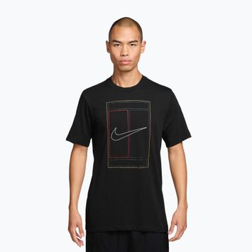 Koszulka męska Nike Court Heritage black