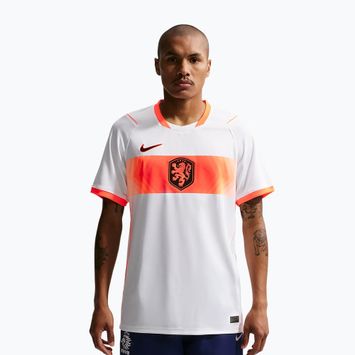 Koszulka piłkarska męska Nike Netherlands 2026 Stadium Away white/hyper crimson/black