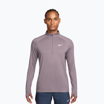 Bluza do biegania męska Nike Stride 1/4 Zip Dri-Fit light violet ore