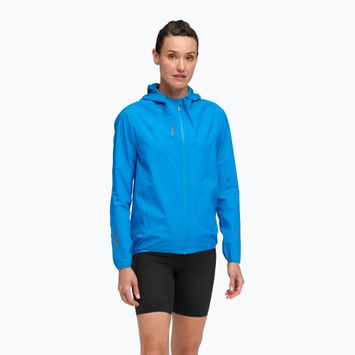 Kurtka do biegania damska HOKA Skybreeze Waterproof GTX hoka blue