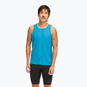 Koszulka do biegania męska HOKA Airolite Tank 2.0 hoka blue