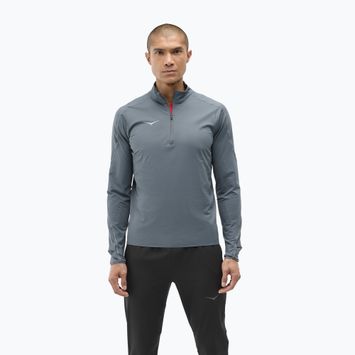 Bluza do biegania męska HOKA GlideTech Quarter Zip faded navy